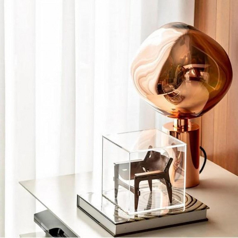 Melted Glass Lamp for Contemporary Interiors