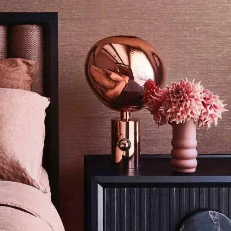 Melted Glass Lamp for Contemporary Interiors