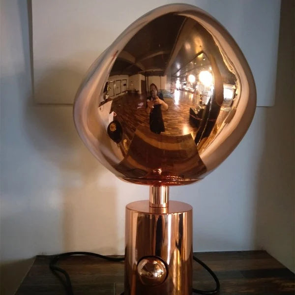 Melted Glass Lamp for Contemporary Interiors