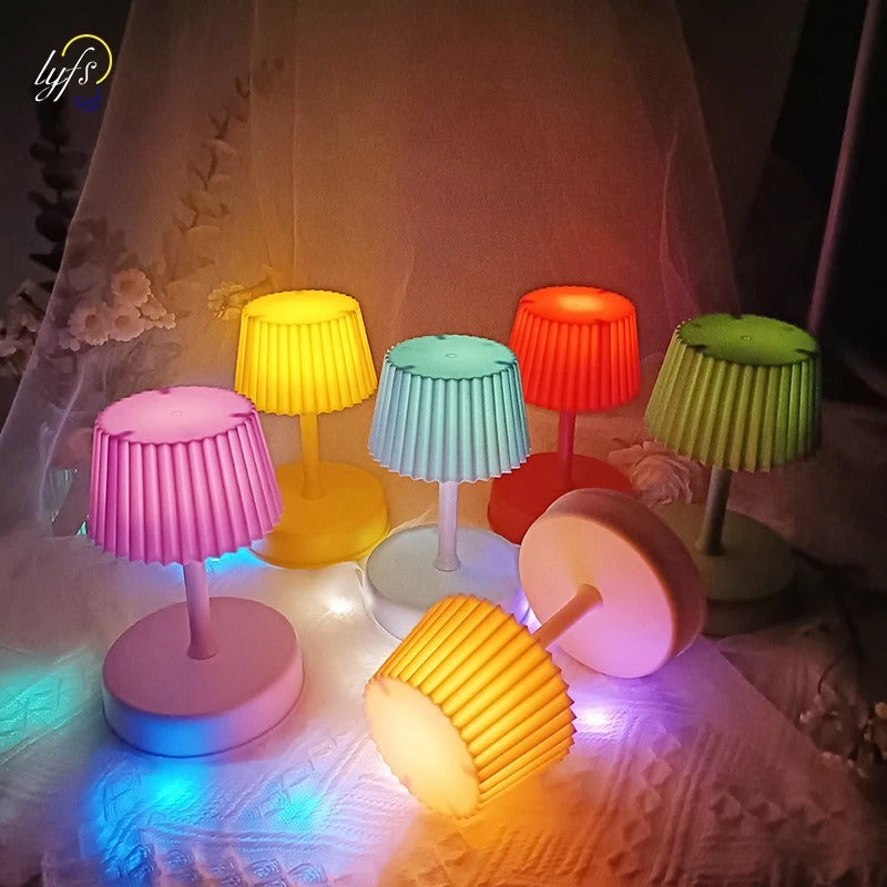 Compact Kids Table Lamp for Fun Bedside Lighting