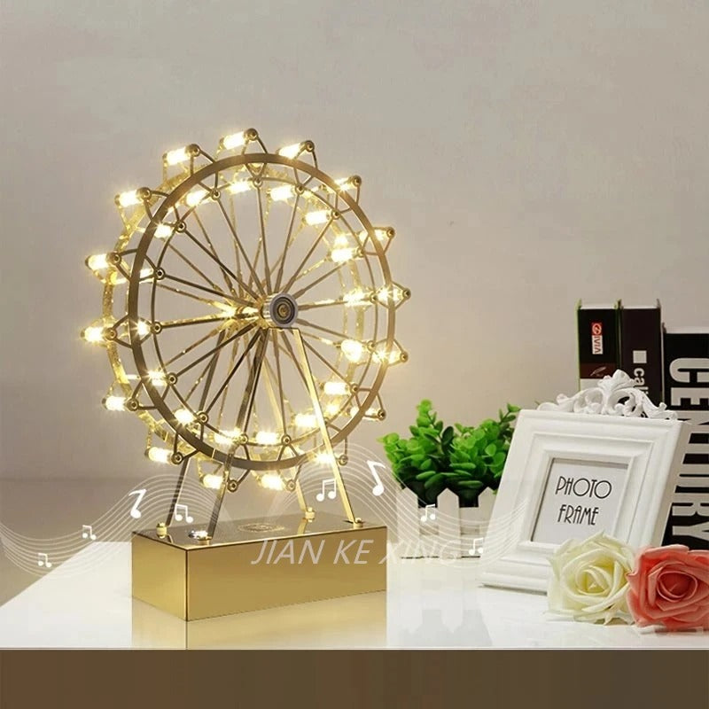 Ferris Wheel LED Table Lamp for a Modern Touch