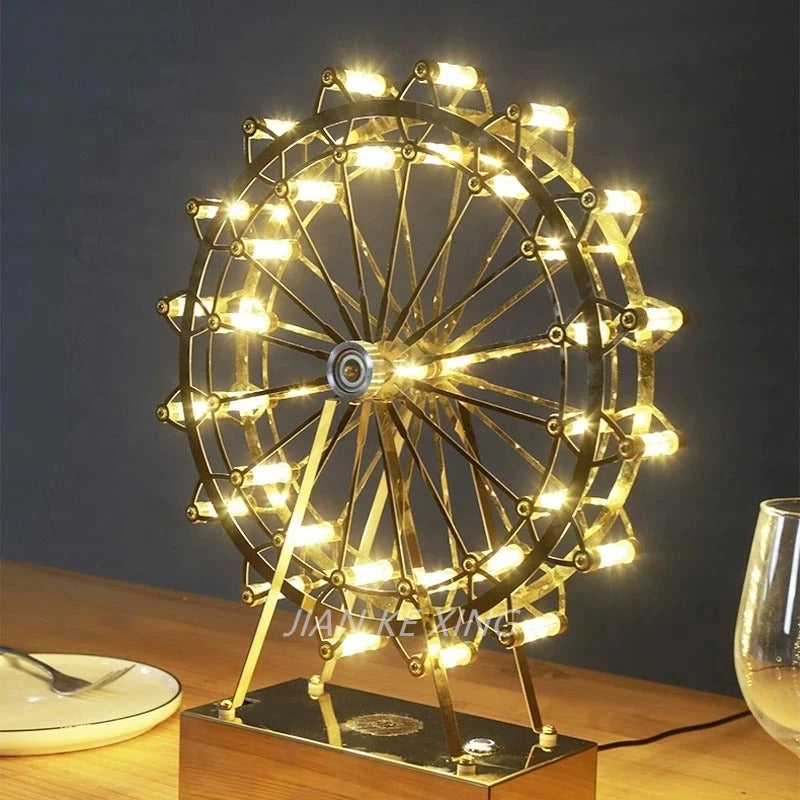 Ferris Wheel LED Table Lamp for a Modern Touch