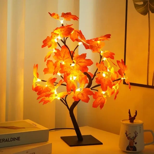 Artificial Bonsai Tree Lamp for a Serene Vibe