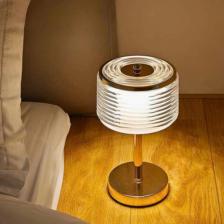 LED Ring Table Lamp for Modern Home Decor