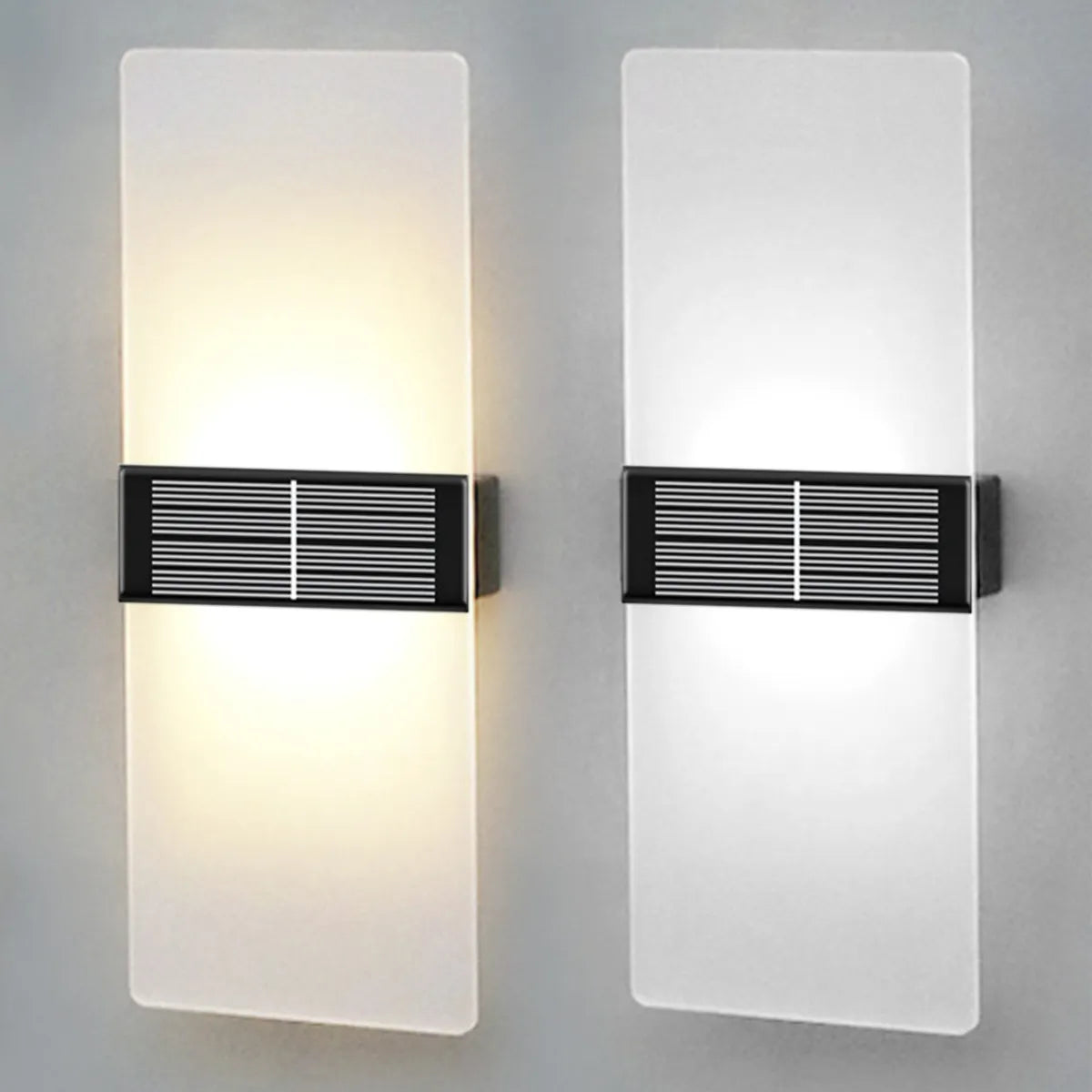Solar Wall Light for Outdoor Spaces