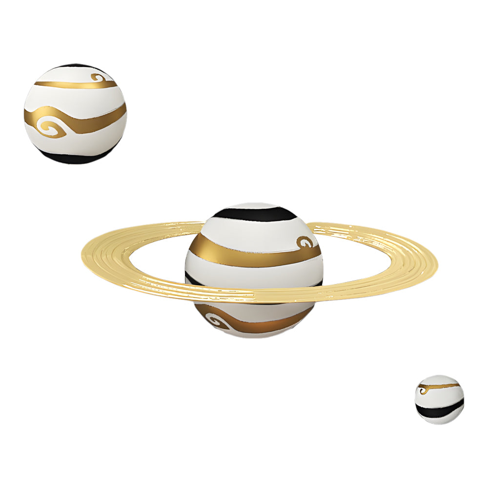 Astronaut and Planet Resin Wall Art Decor