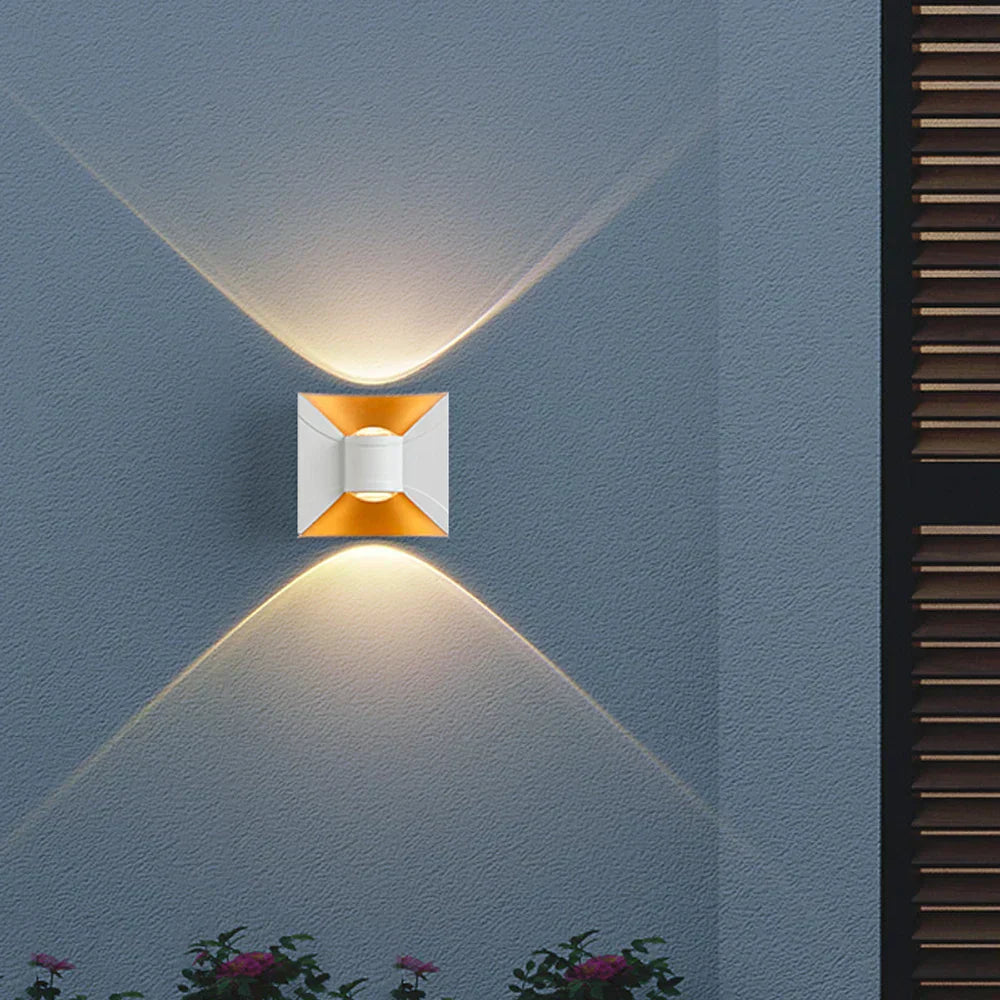 Modern LED Wall Light for Outdoor Use