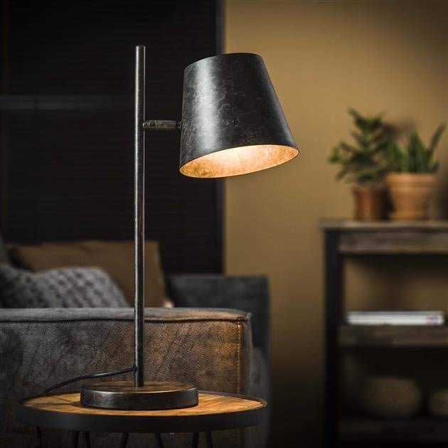 Anthracite Table Lamp for Warm Cozy Ambience