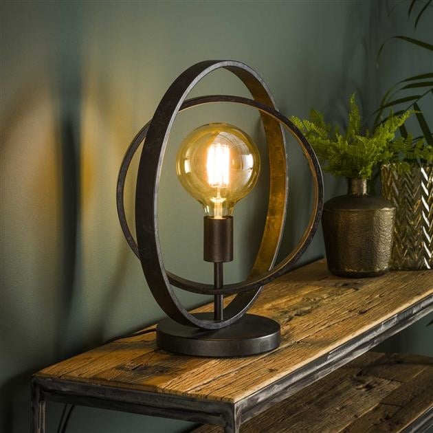 Metal Table Lamp for a Sleek Modern Interior