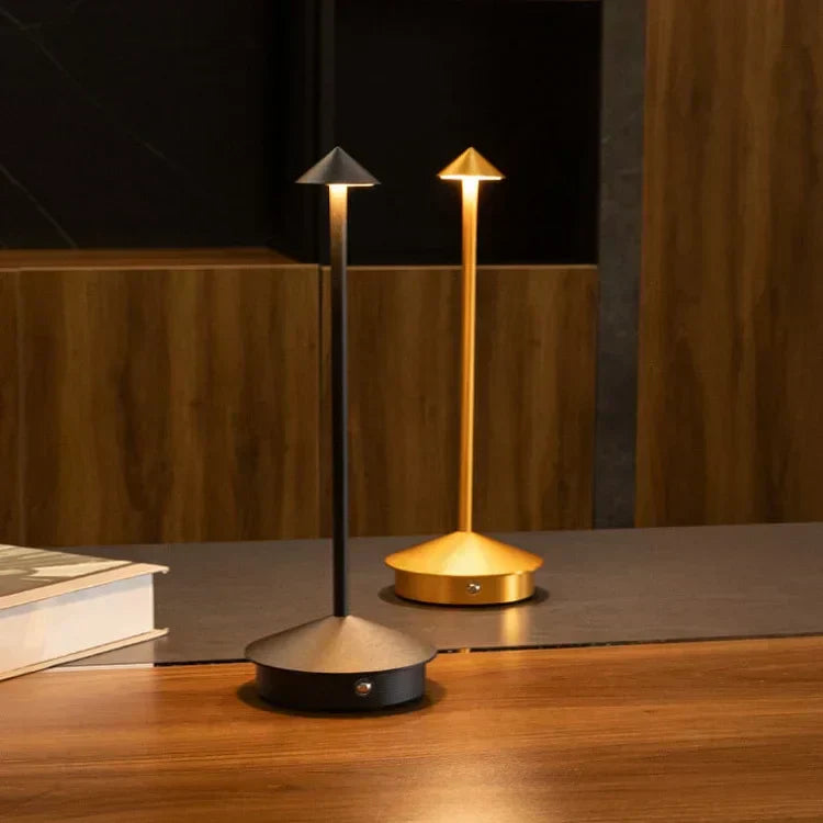 Portable Wireless Table Lamp with Adjustable Brightness