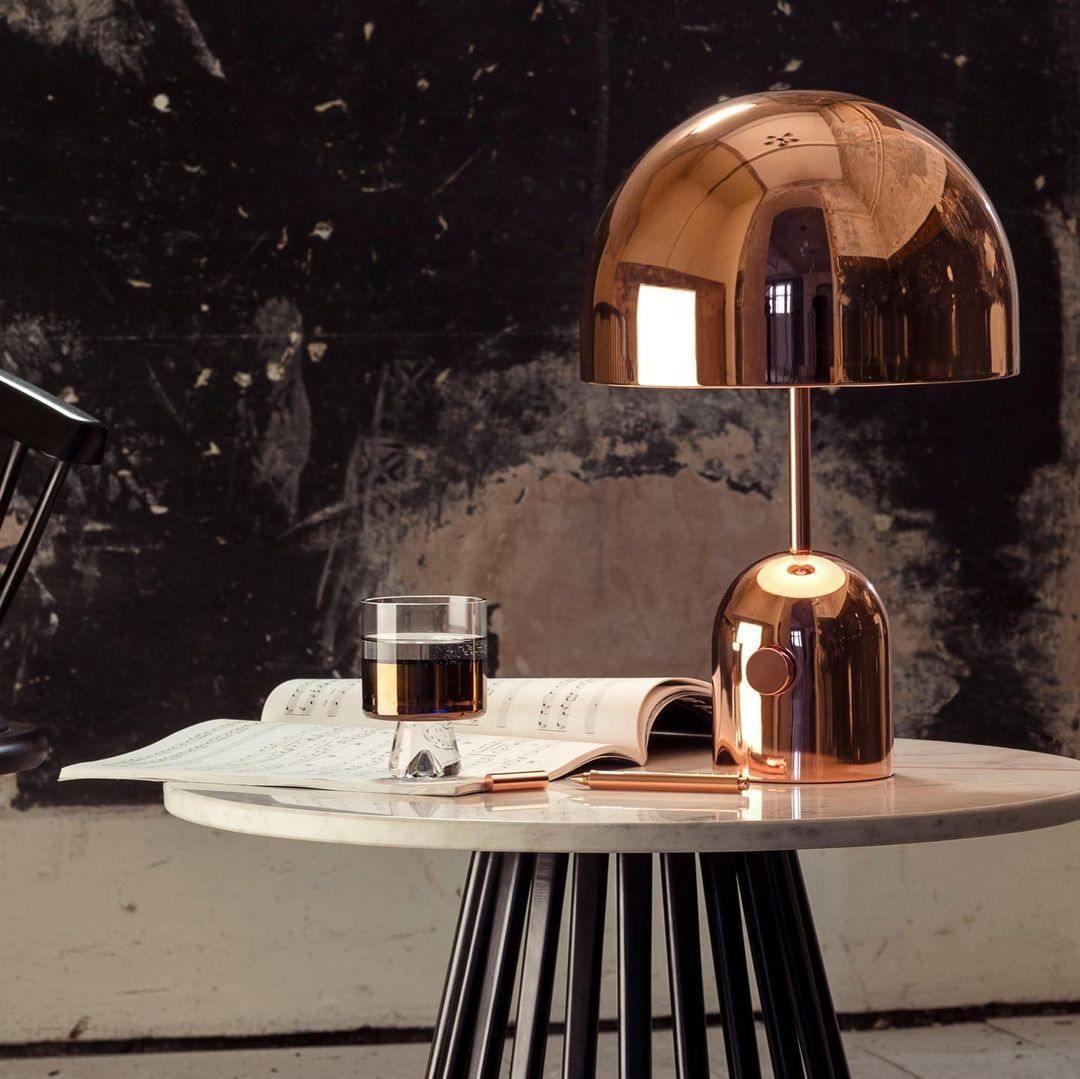 Bell-Shaped Table Lamp for a Soft Elegant Glow