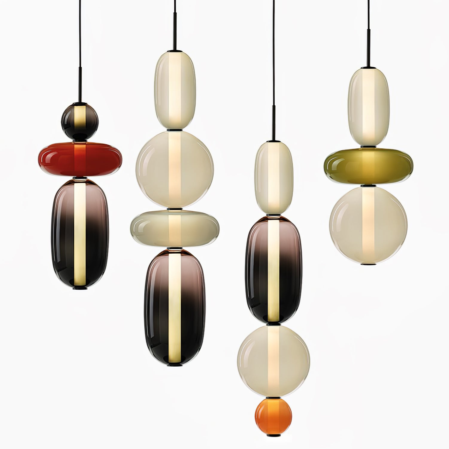 Glass Pendant Lamp for a Chic Glow