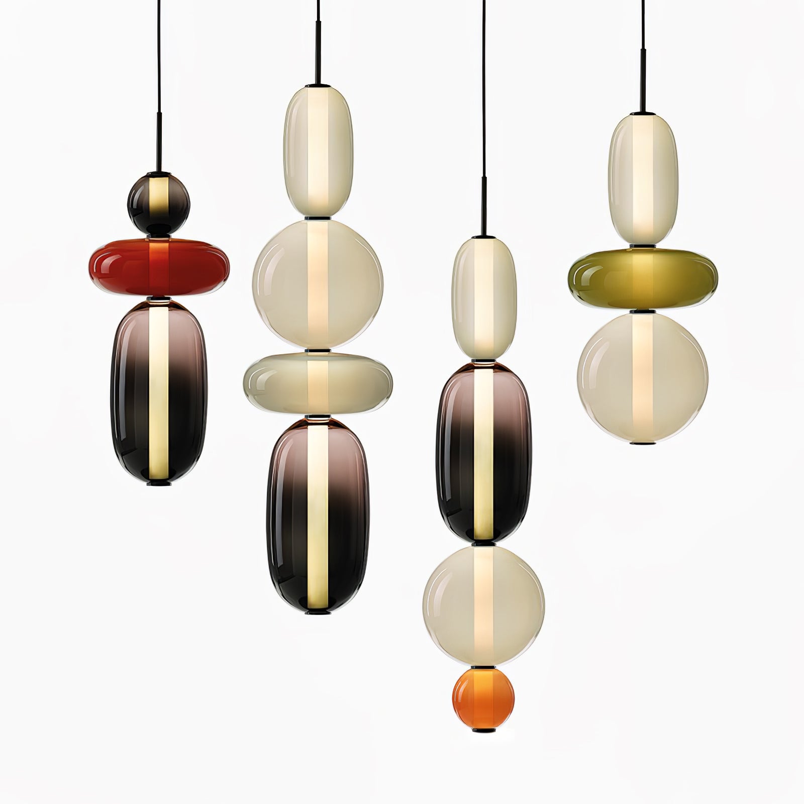 Glass Pendant Lamp for a Chic Glow