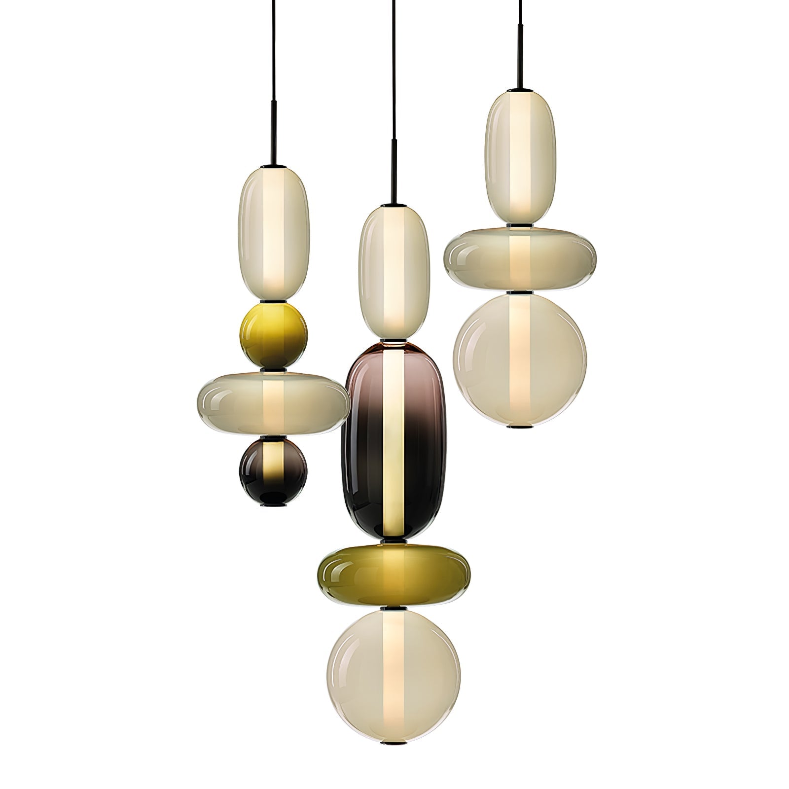 Glass Pendant Lamp for a Chic Glow
