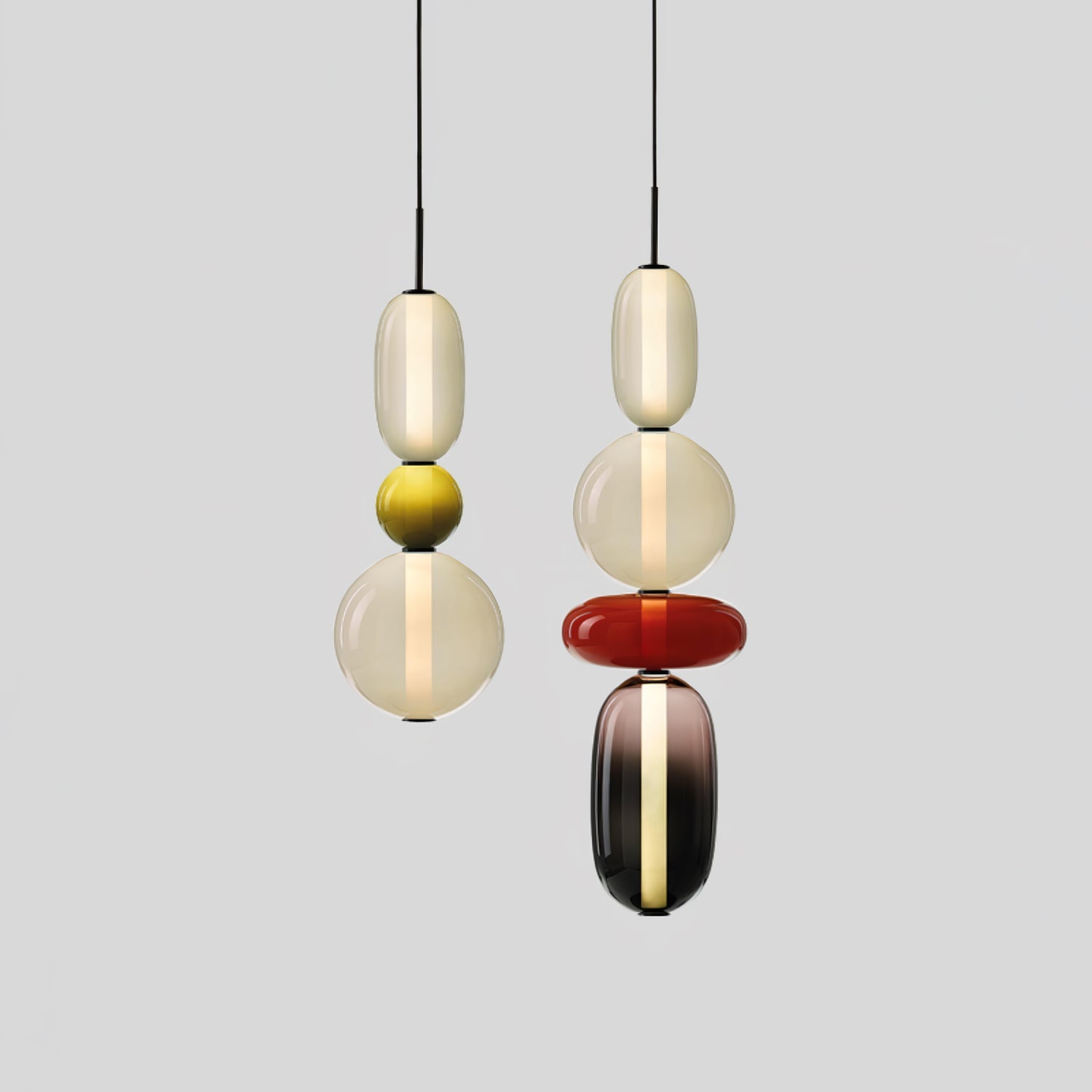 Glass Pendant Lamp for a Chic Glow