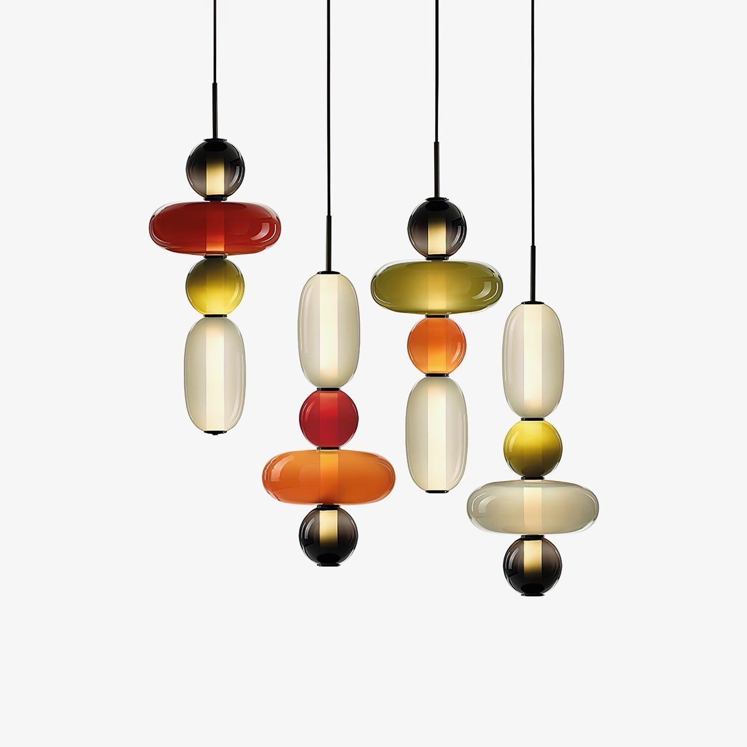 Glass Pendant Lamp for a Chic Glow