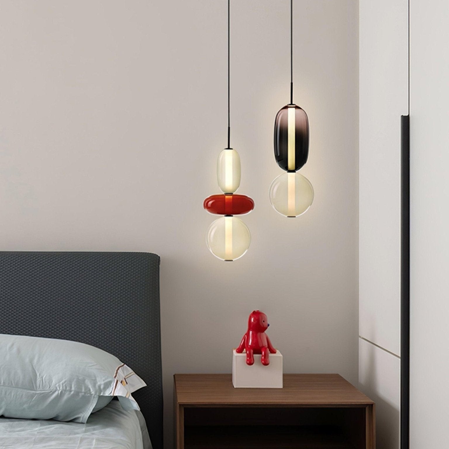 Glass Pendant Lamp for a Chic Glow