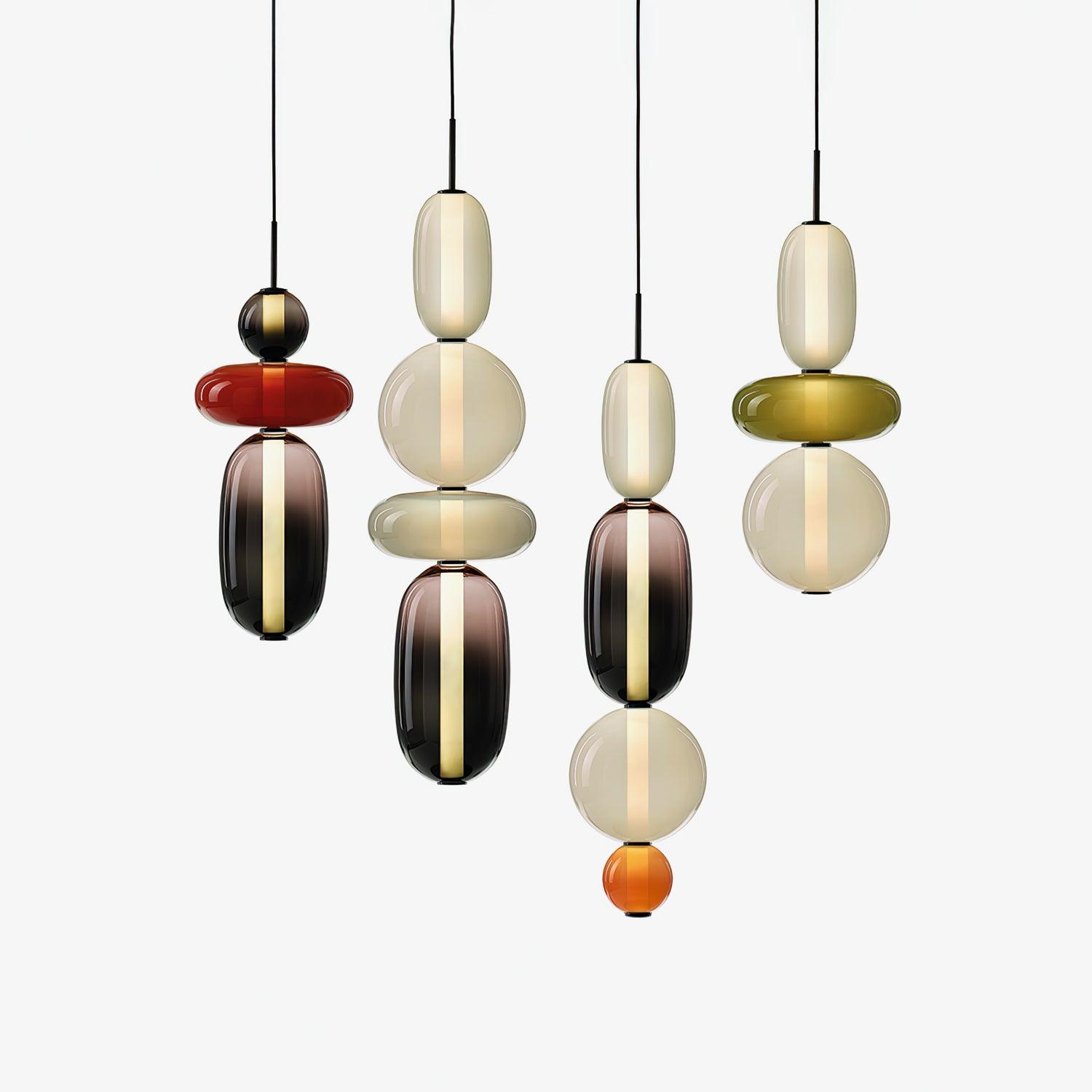 Glass Pendant Lamp for a Chic Glow