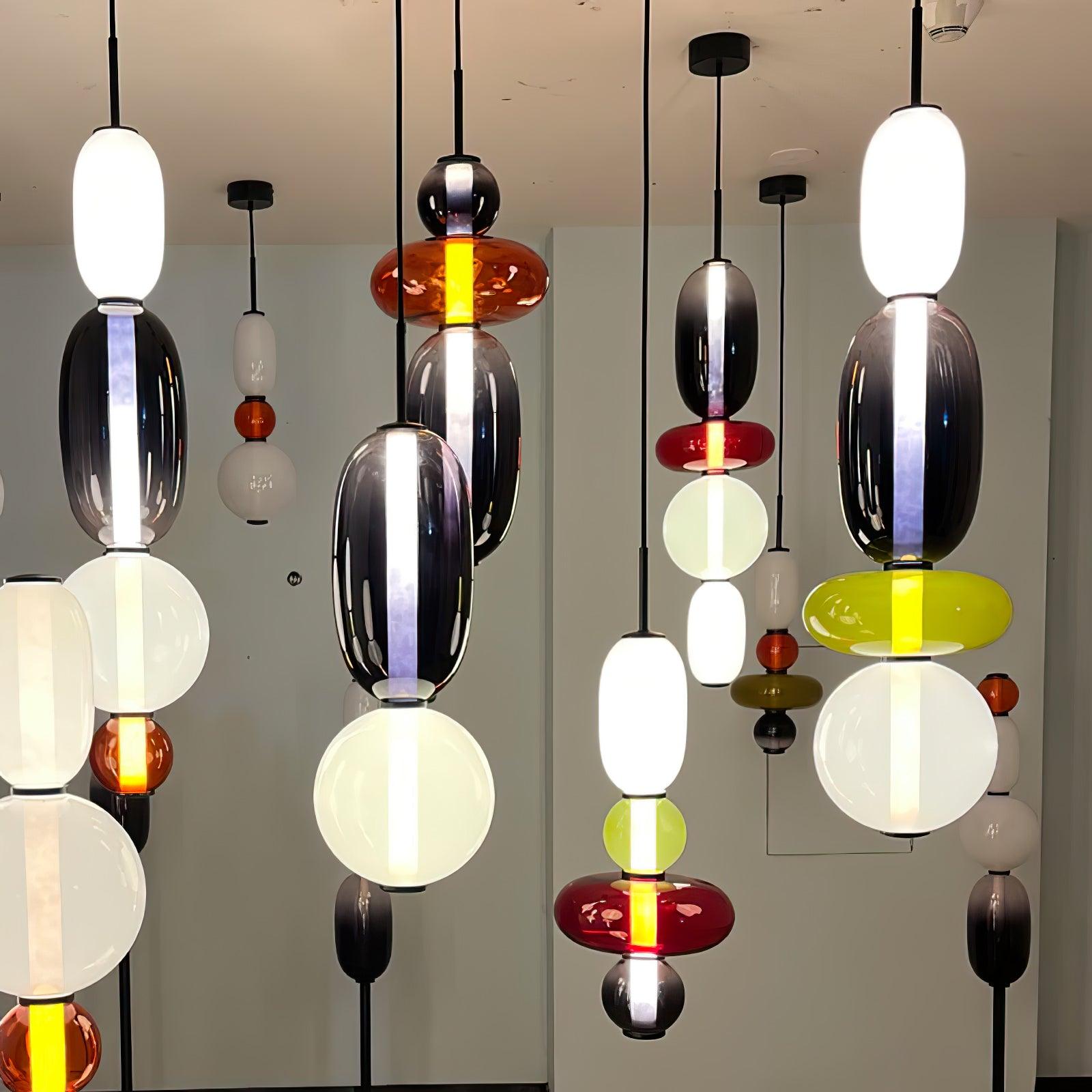 Glass Pendant Lamp for a Chic Glow