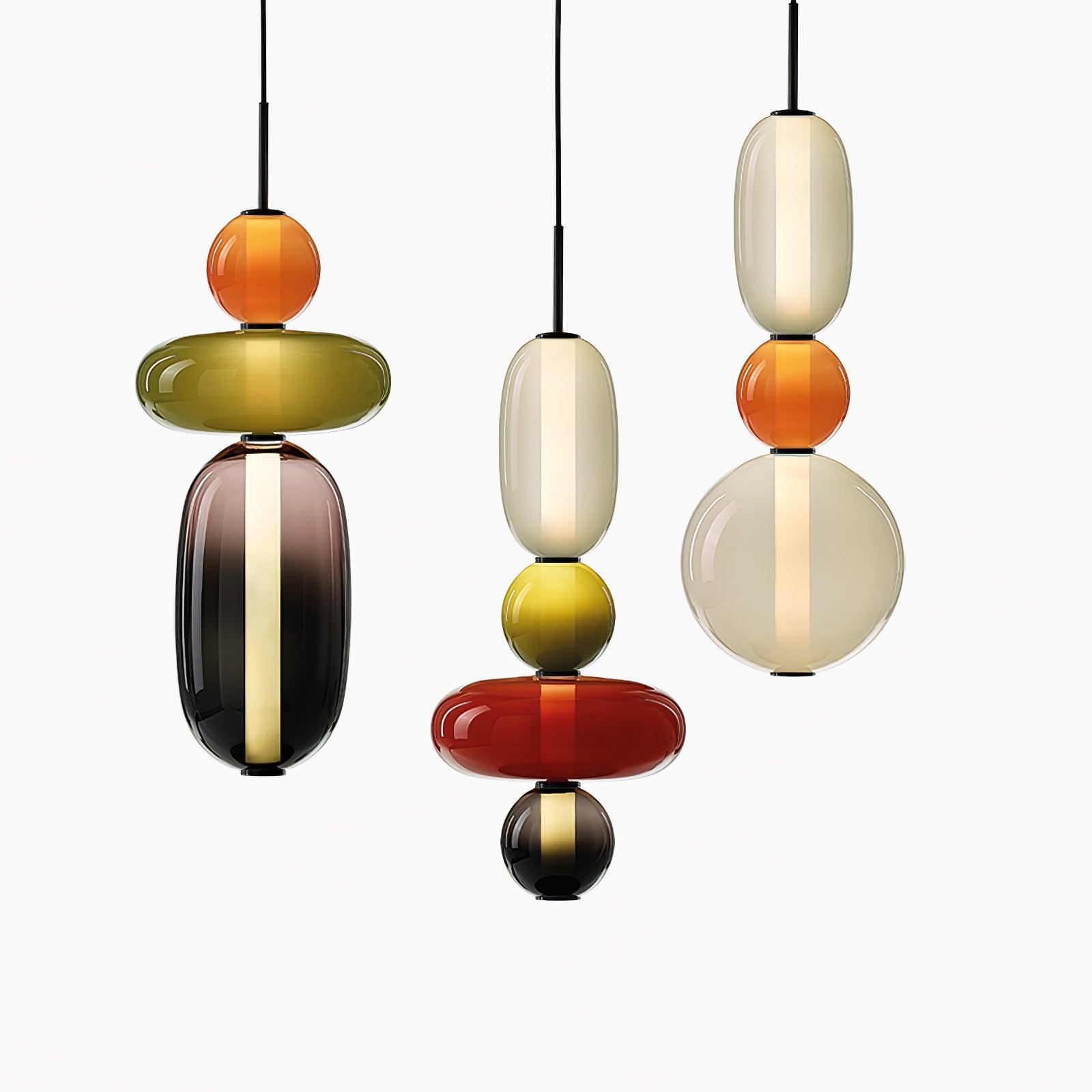 Glass Pendant Lamp for a Chic Glow