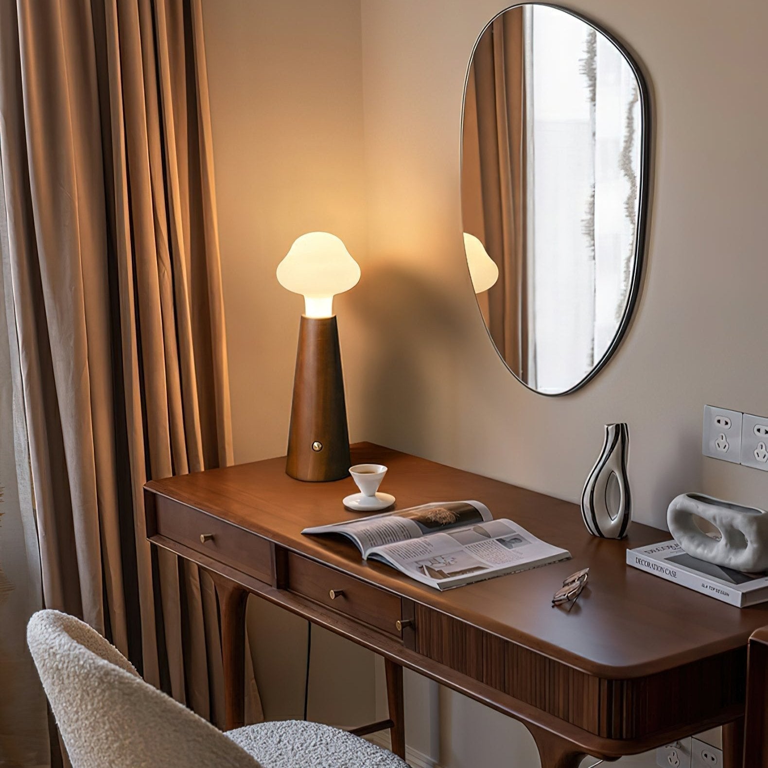 LED Table Lamp for a Soft Cozy Glow