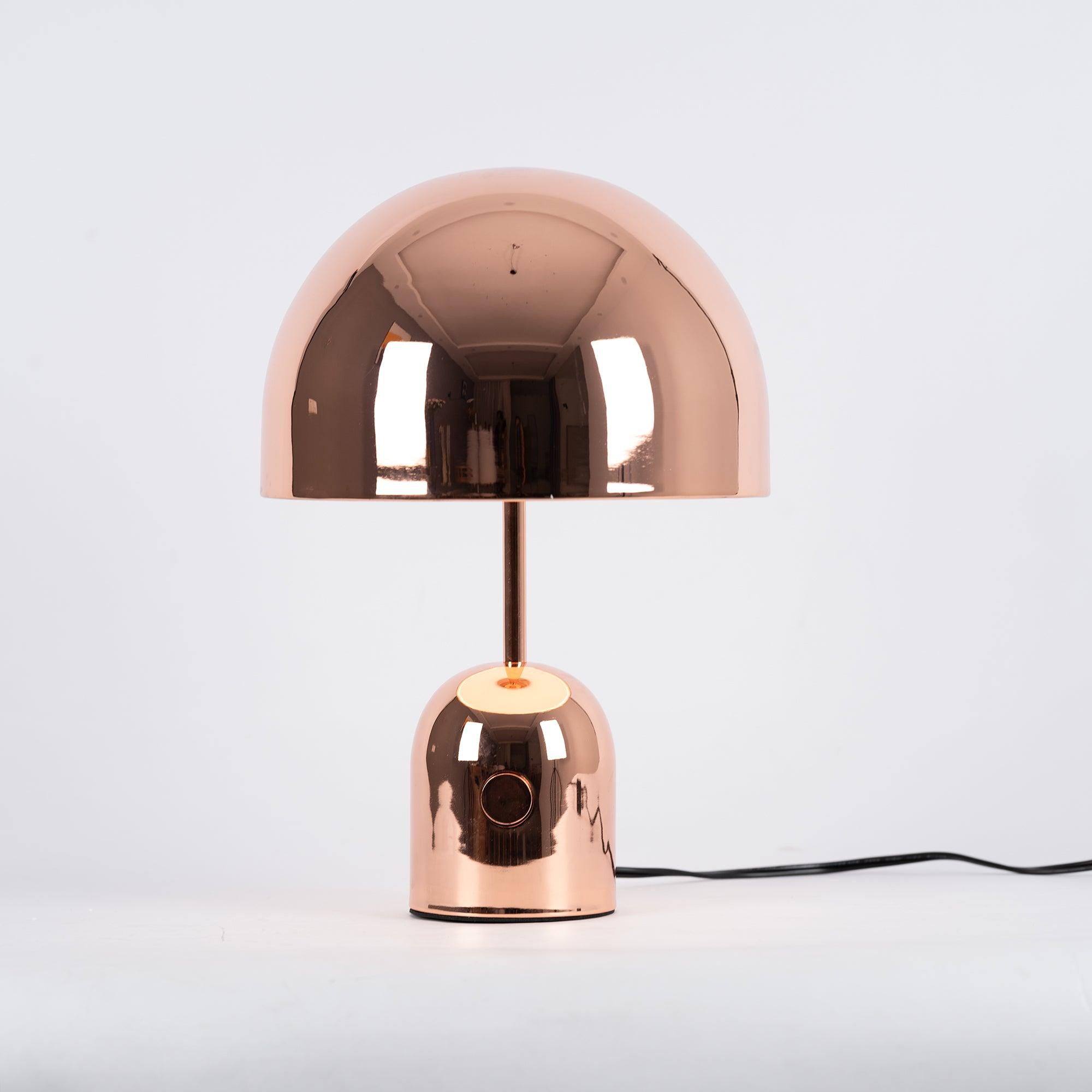 Bell-Shaped Table Lamp for a Soft Elegant Glow
