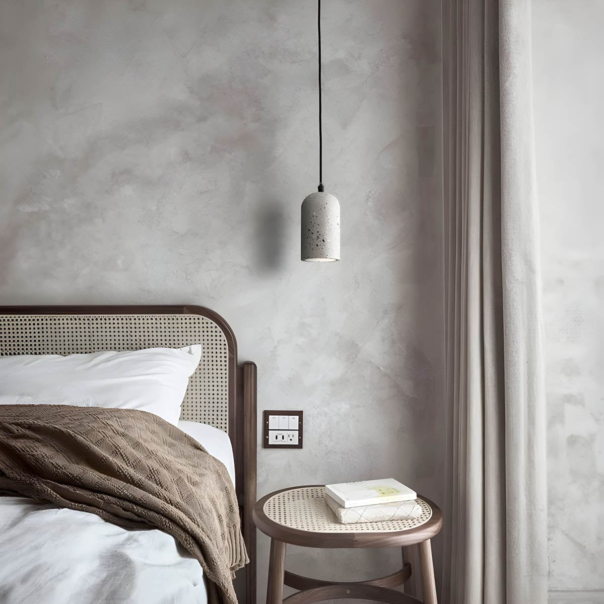 Concrete Pendant Lamp for Modern Interiors