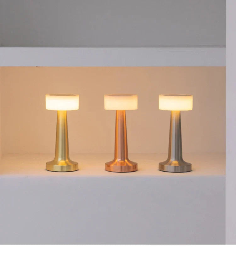 Crystal LED Table Lamp for a Cozy Modern Home