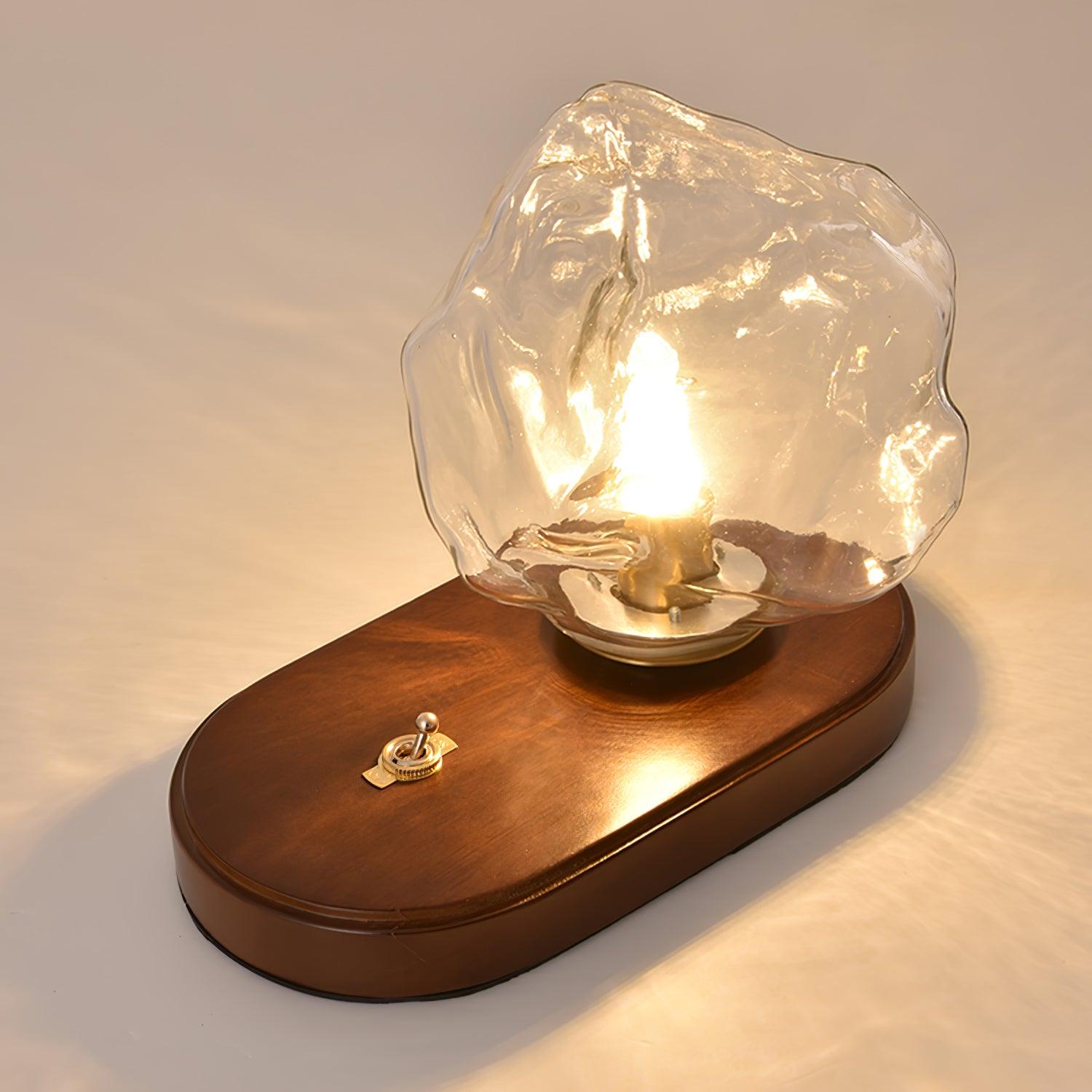 Frosted Glass Motion-Sensor Table Lamp