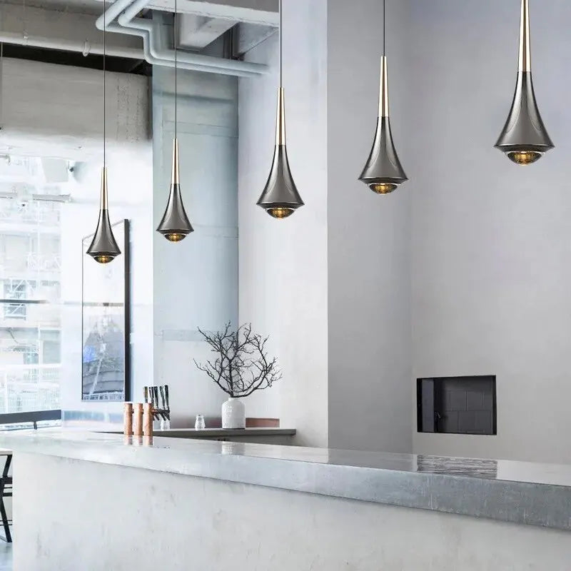 Silver-Plated Pendant Lamp for Elegant Ambience