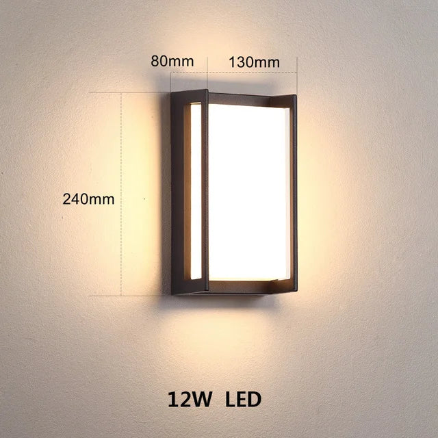 Modern LED Outdoor Wall Lights