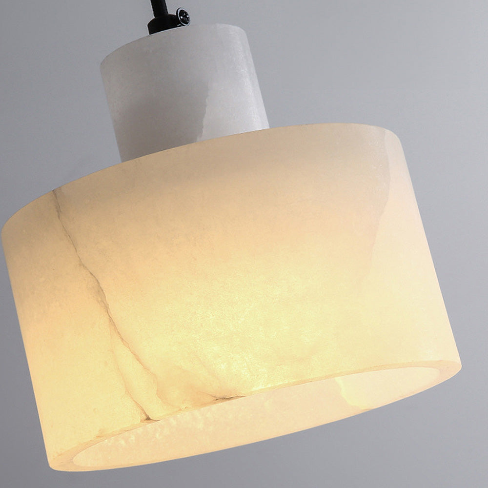 Scandinavian Ceiling Lamp with Marble Finish