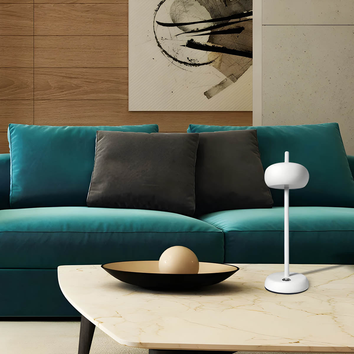 Modern Table Lamp for a Warm Inviting Glow