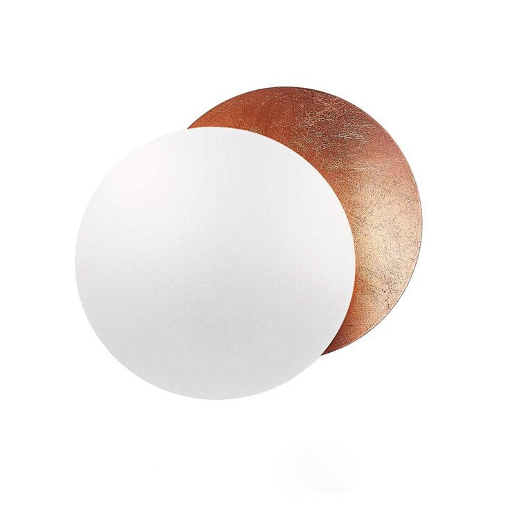 Eclipse-Inspired Wall Lamp for Cozy Modern Decor