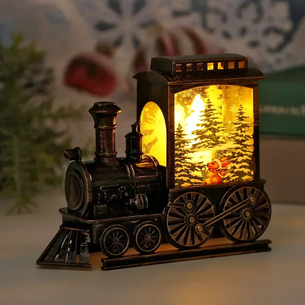Vintage LED Night Light for Holiday Warmth