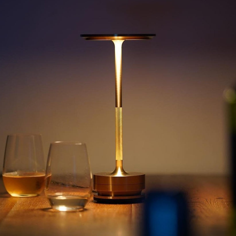 Modern LED Table Lamp with Ambient Glow