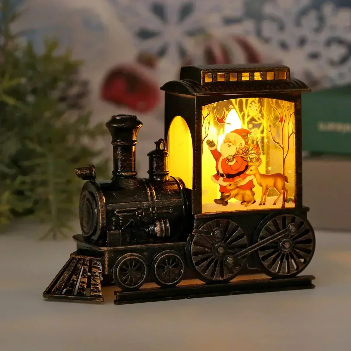 Vintage LED Night Light for Holiday Warmth