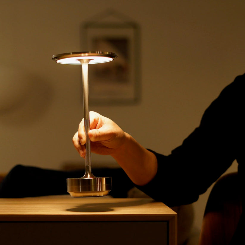 Modern LED Table Lamp with Ambient Glow