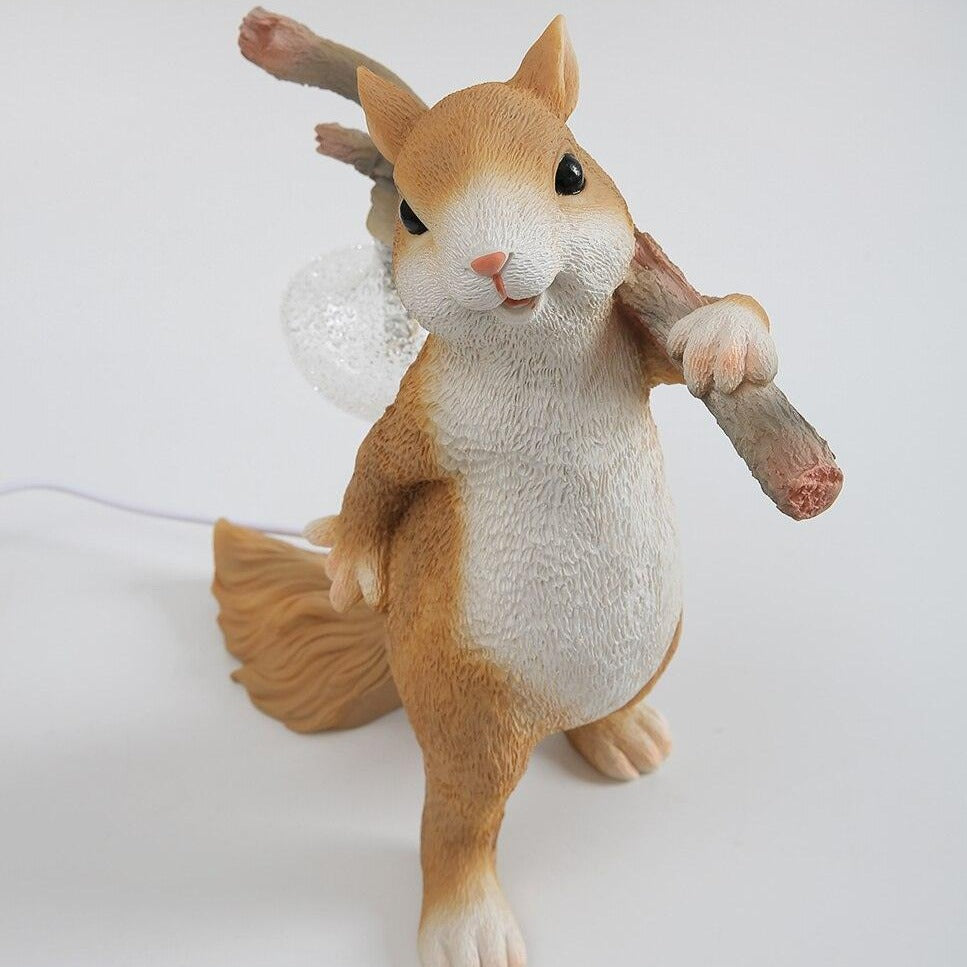 Squirrel Night Light for a Soft Warm Glow