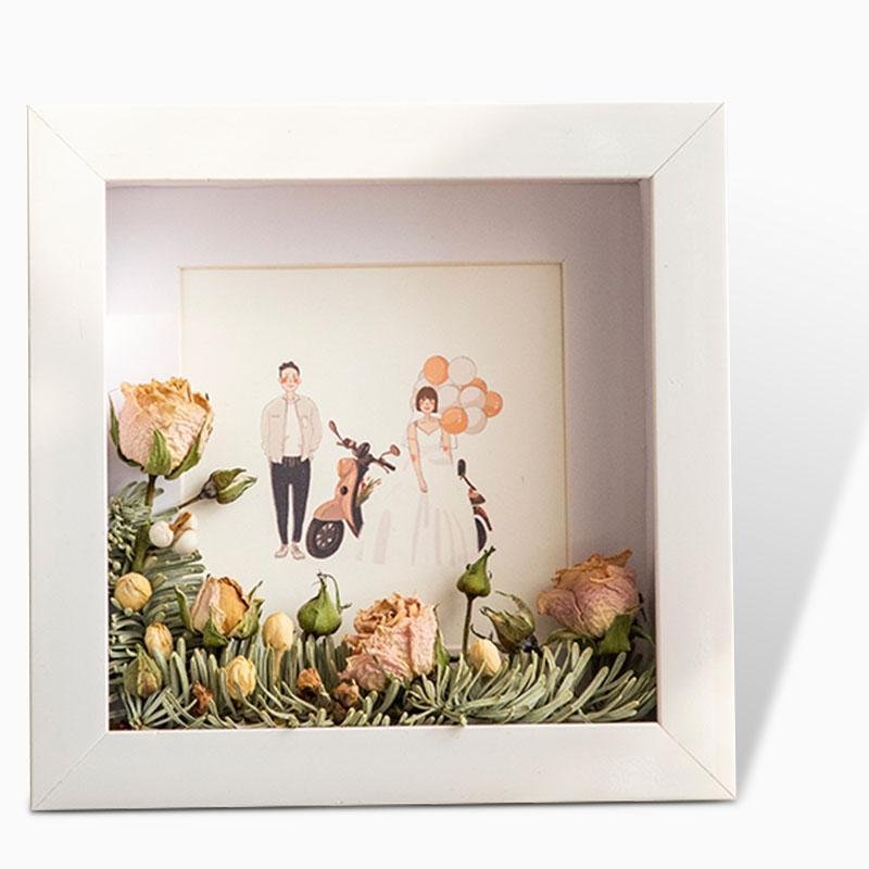 10x15 cm Wall-Hanging Wooden Picture Frame