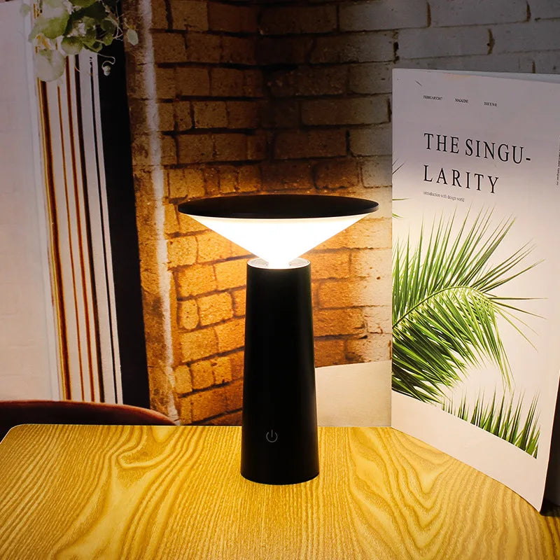 Portable LED Table Lamp for Cozy Interiors