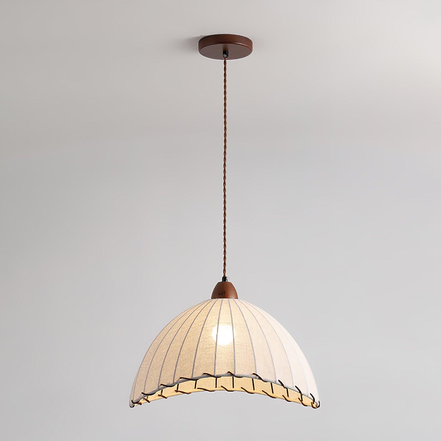 Wooden Pendant Lamp for a Warm Modern Ambience
