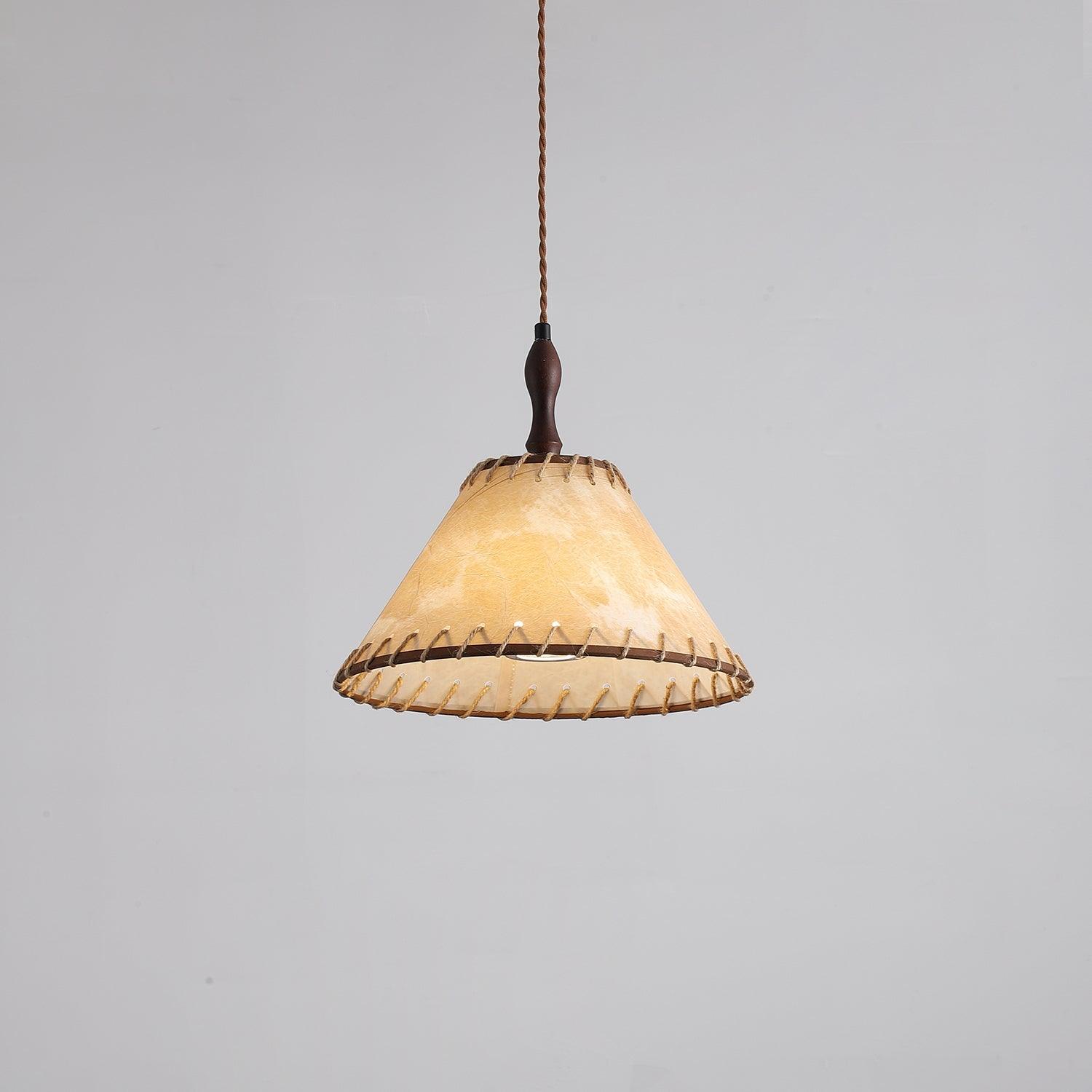 Wooden Pendant Lamp for a Warm Modern Ambience