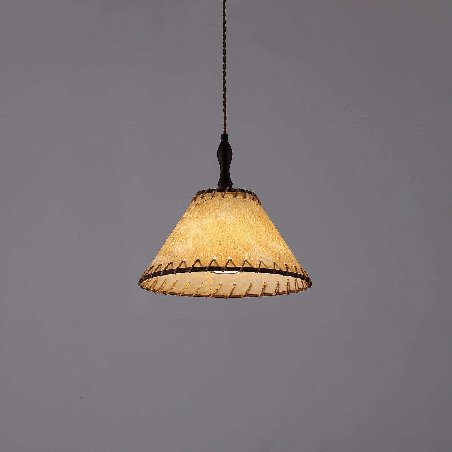 Wooden Pendant Lamp for a Warm Modern Ambience