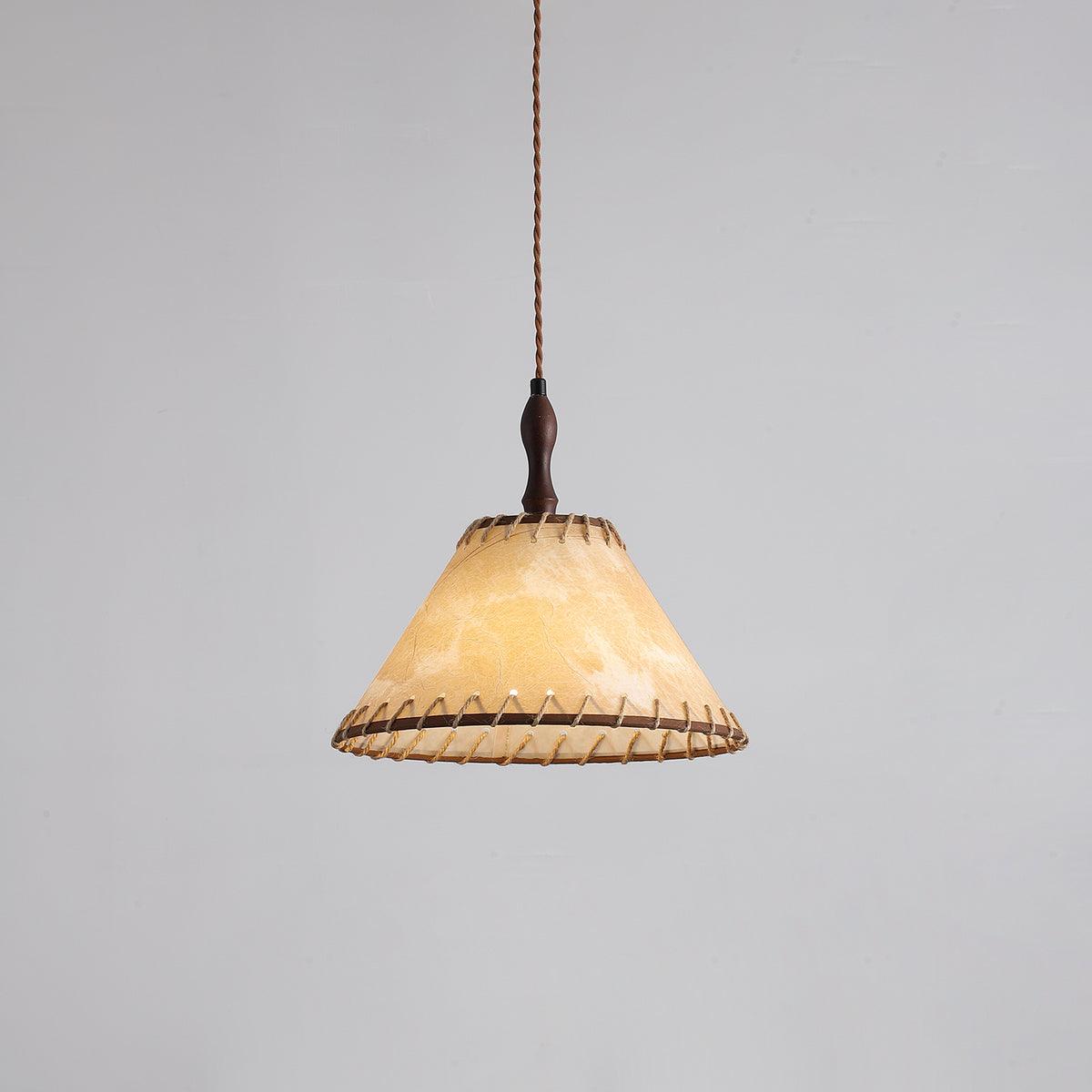 Wooden Pendant Lamp for a Warm Modern Ambience