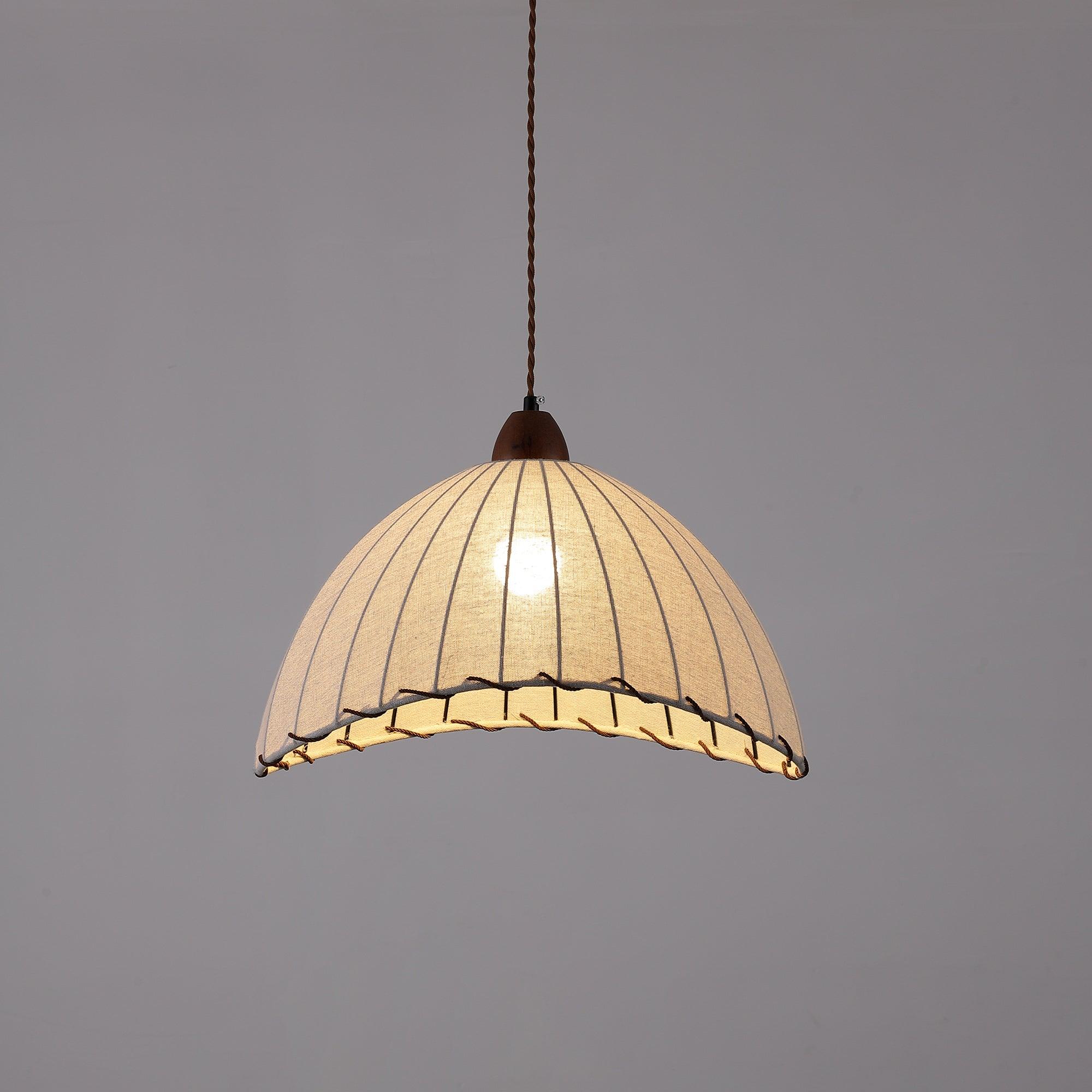 Wooden Pendant Lamp for a Warm Modern Ambience
