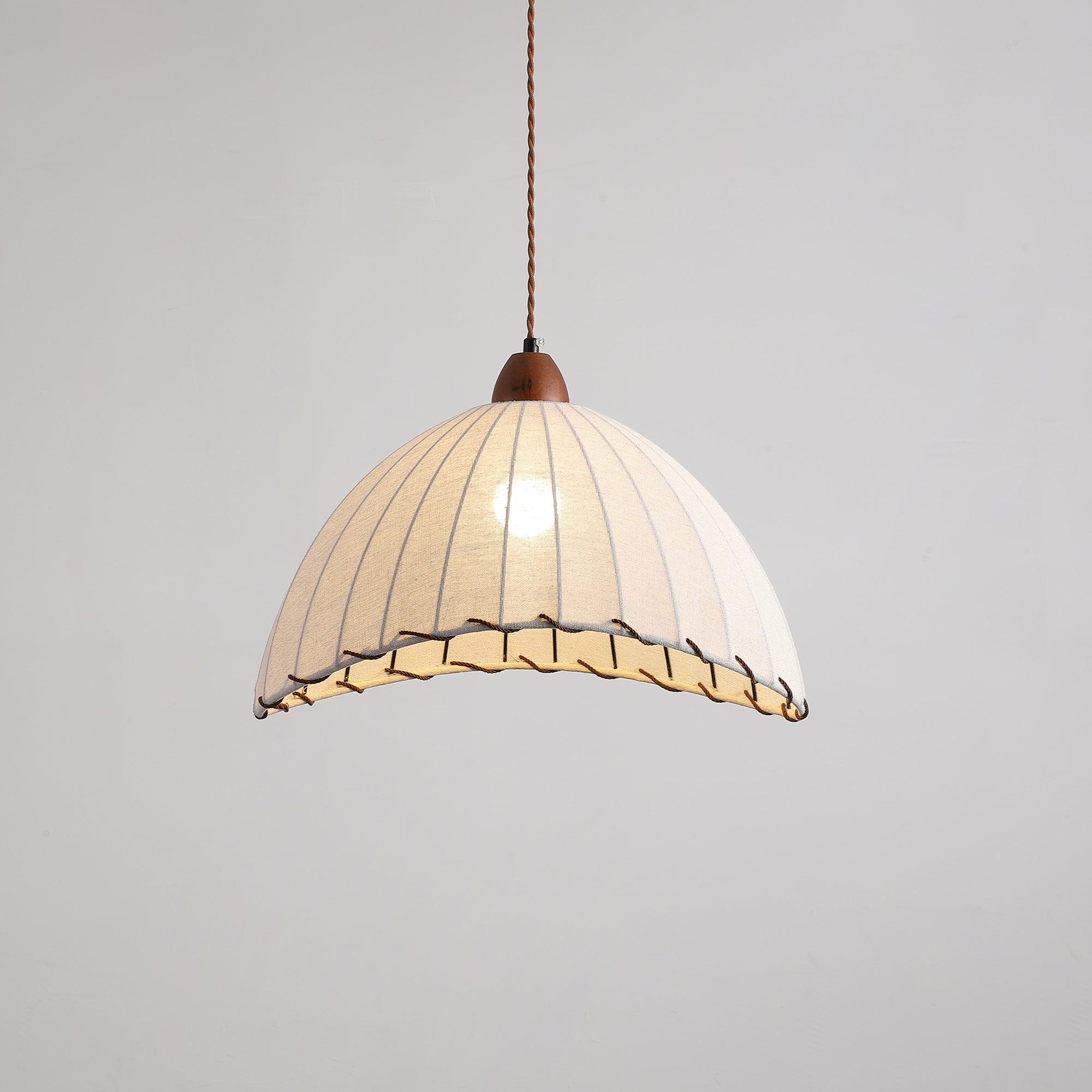 Wooden Pendant Lamp for a Warm Modern Ambience