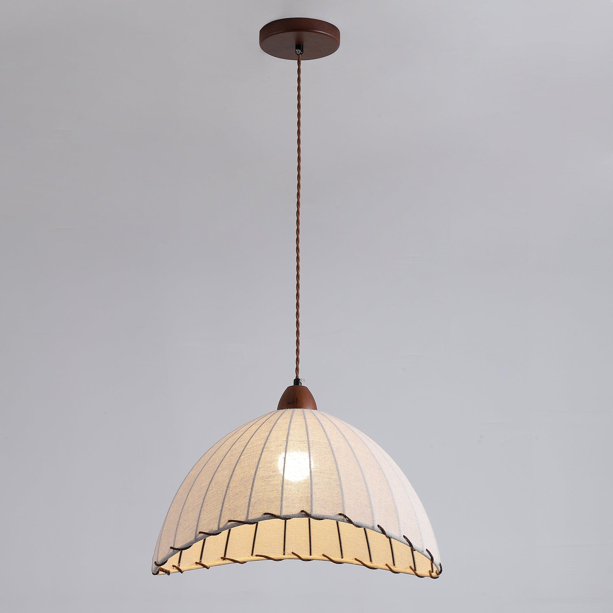 Wooden Pendant Lamp for a Warm Modern Ambience