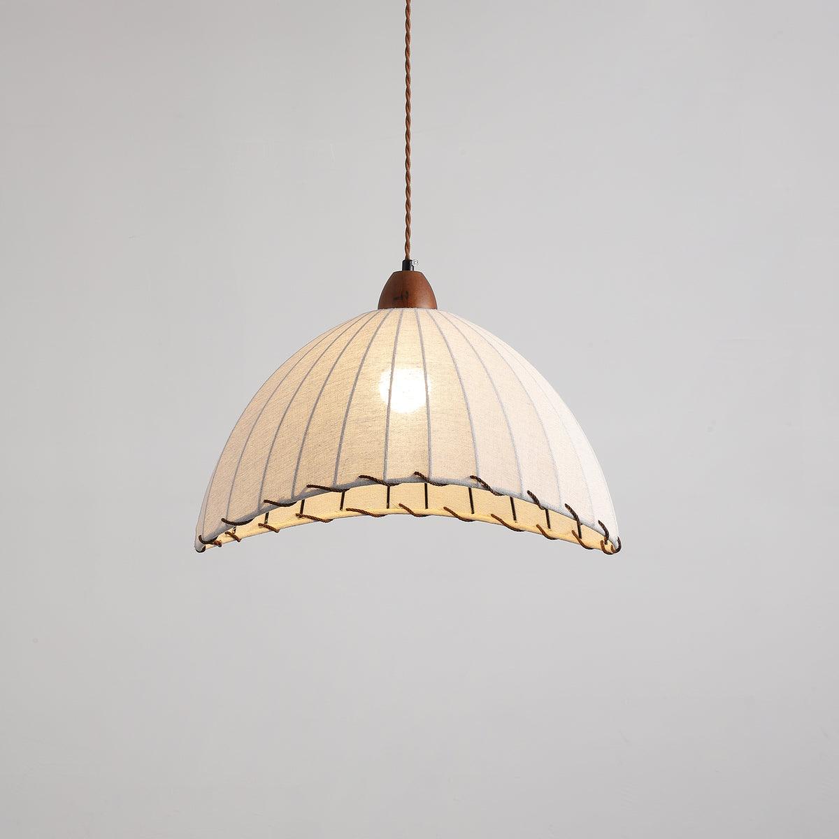 Wooden Pendant Lamp for a Warm Modern Ambience