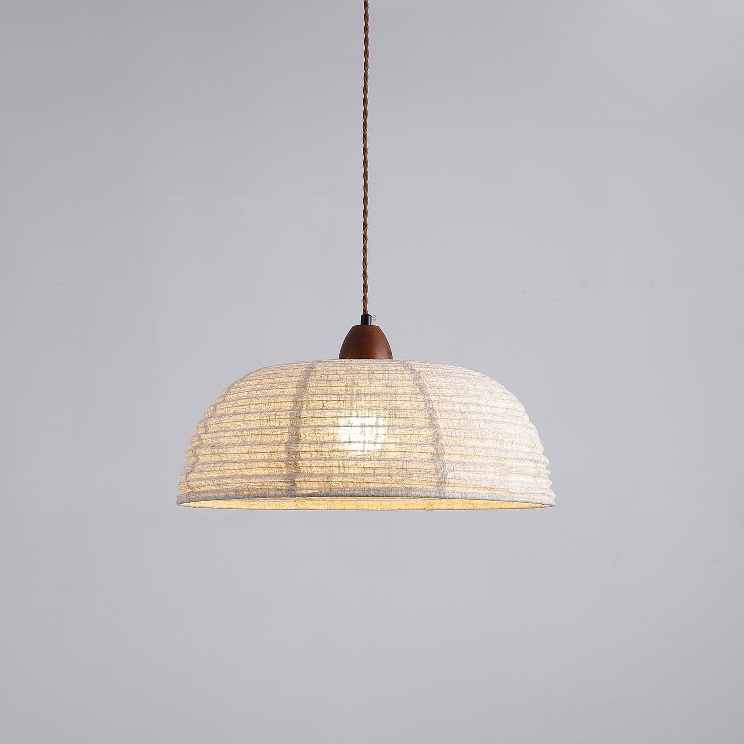 Wooden Pendant Lamp for a Warm Modern Ambience